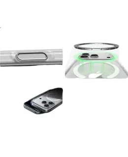 Funda Protectora Inalámbrica para iPhone Air de BELKIN 17air Cubierta Magnética Ultra Fina Transparente MSA033
