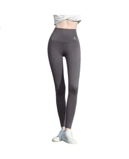 Leggings de Sol para Mujeres CAMEL Sharkskin Stretch Yoga Fitness Running Sports Y25CY1L7005A5 Gris Piedra Lunar M