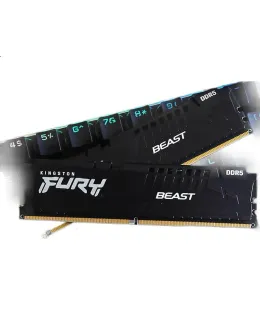 Memoria de escritorio Kingston FURY Beast 16GB DDR5 6400 Hynix A-die CL32 XMP & EXPO compatible
