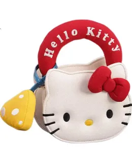 Toutou, Bolsa de Mano Hello Kitty para Niñas y Mujeres, Regalo de Cumpleaños Kawaii de Sanrio