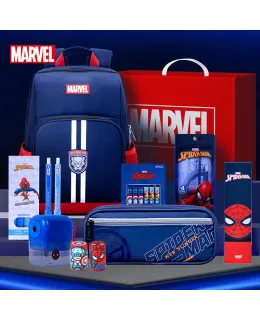 Mochila Disney para Escuela Primaria Niños Grados 3-6 Set de Artículos Escolares Regalo
