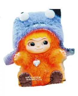 MINISO Wakuku Lindo Peluche Sticker de Fiesta Caja Ciega Figura Juguete, Regalo de Cumpleaños, Caja Individual