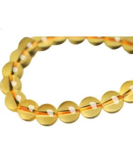 Pulsera de Cristal Amarillo MANHE para Mujeres, Joyería de Estilo Nuevo 2026, Regalo Práctico de Cumpleaños para Esposa o Novia