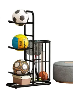 Estante de Almacenamiento de Baloncesto WOJIA