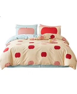 Juego de ropa de cama de algodón puro Dohia Home Textile 4 piezas