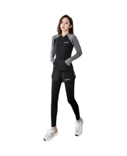 Ropa de Badminton para Mujeres Barbie Set de Yoga Conjunto de Ropa de Entrenamiento Ropa Deportiva con Protección UV para Mujeres
