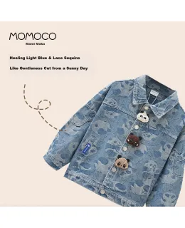 Chaqueta de mezclilla para niños MOMOCO