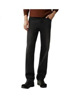 Jeans Semir Senrou | Vaqueros de Hombre con Vibromascos de Gato, Pantalones Recto Lavados Vintage, Pantalones Largos Invierno 2025, 109725124102