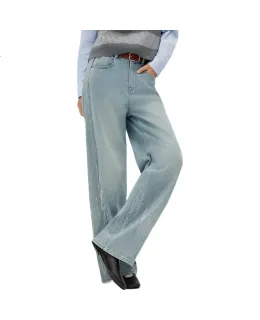 Jeans de Invierno Semir para Mujer de Cintura Alta y Variedad de Tamaños Modelo 2025 103725124001A