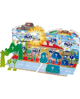TAKARA TOMY, Alloy Toy Car Scene, Children's Toy, Gift for Boys And Girls, Fun Birthday Calendar, 954002