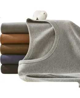 Conjunto de ropa interior de otoño Hengyuanxiang para adolescentes y hombres, camiseta interior térmica de algodón, ropa interior fina y caliente de primavera y otoño para niños
