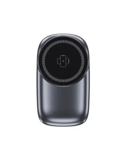 Cargador inalámbrico 3 en 1 ESCASE MagSafe para Apple iWatch AirPods Auriculares Teléfono Ultra-delgado Portátil Plegable ADF72 Gris