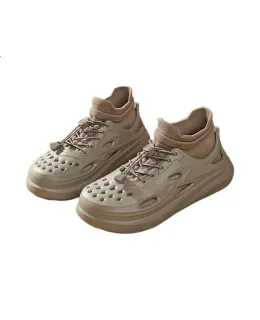 Sandalias Casuales Ligeras y Transpirables para Hombre HLA HAALXM4EBK154 Marrón Tamaño 41