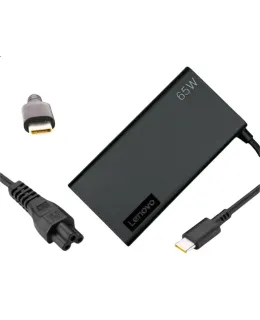 Cargador original Lenovo para portátil 65W de carga rápida tipo C Adaptador de corriente ThinkPad 20V 3.25A