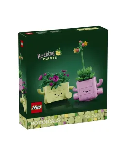 LEGO Bloques de Construcción, Serie de Plantas Florales 11506, Plantador de Roca, Juguete de Ensamblaje de Bouquet de Flores, 520 Regalo