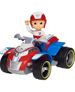 PAW PATROL (PAW PATROL) Juguete de PAW PATROL, Coche de Patrulla de Ryder, Coche Juguetes para Niños y Niñas, Vehículo de Rescate para Niños y Niñas, Regalo de Cumpleaños para Edades de 3-6