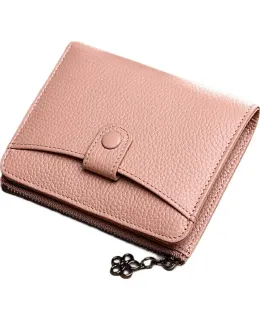 Cartera de mujer de cuero de grano superior Viney