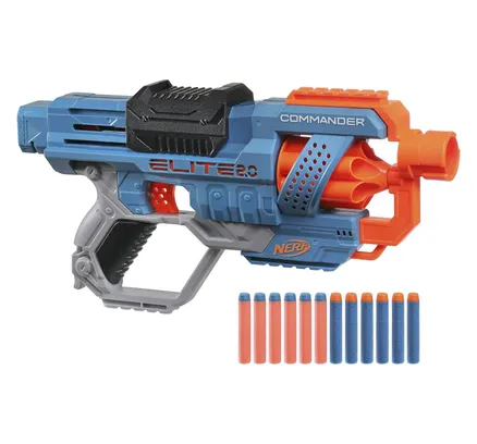 Nerf Elite 2.0 Comandante RD-6 Lanzadera de Dardos