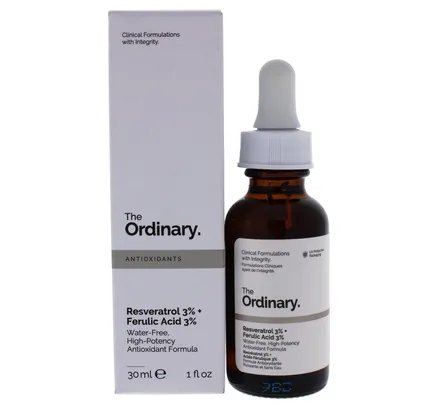 Resveratrol 3 Porciento Más Ácido Ferúlico 3 Porciento por The Ordinary para Unisex - 1 oz Suero