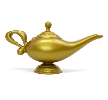 Accesorio de Vestido de Lámpara Genio Skeleteen - Oro