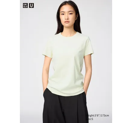 Camiseta de Cuello Redondo para Mujer