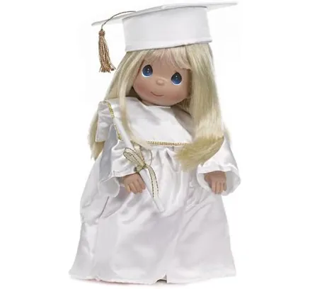 Muñeca Precious Moments, Graduada, Rubia, Muñeca de 12 pulgadas