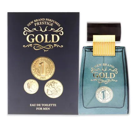 Gold por New Brand para Hombre - 3.3 oz Eau de Toilette