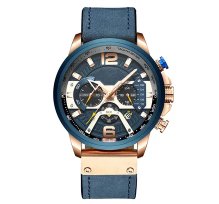 Reloj de Cuarzo CURREN 8329 para Hombres de Negocios Simple y Deportivo