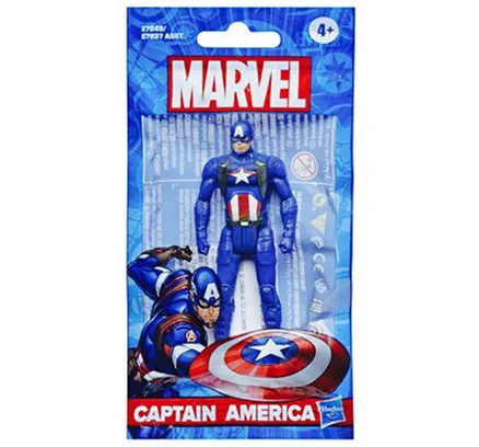 Figura de Acción Marvel Capitán América, 3.75"