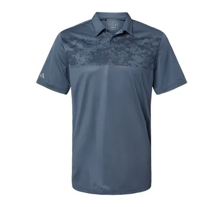 Polo Adidas con estampado Camo A585 Tech Ink 2XL