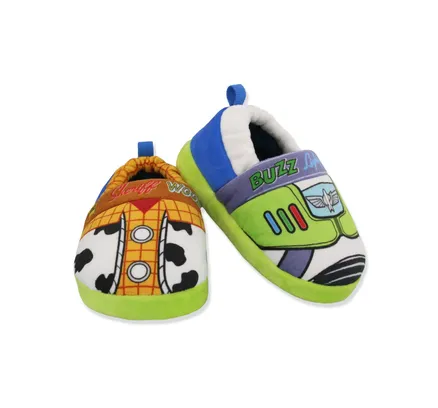 Zapatillas de peluche Disney Toy Story estilo alineado