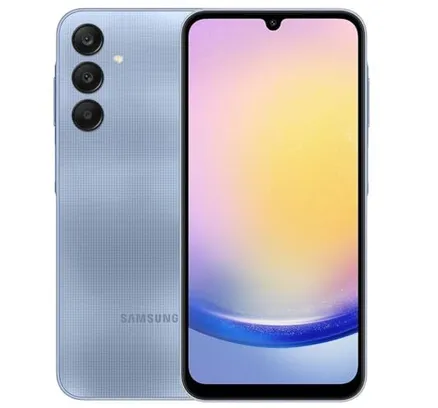Samsung Galaxy A25 5G A256E 128GB Dual-SIM GSM Desbloqueado Smartphone Android (Versión Internacional) - Azul