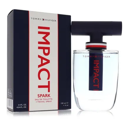 Eau De Toilette Tommy Hilfiger Impact Spark Tommy Hilfiger -- Spray de Eau De Toilette de 3.4 Oz + Spray de EDT de Viaje de.14 Oz