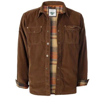 Chaqueta de Pantalones de Algodon para Hombre Gioberti con Forro de Flanela