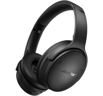 Auriculares Bose QuietComfort Inalámbricos de Cancelación de Ruido, Auriculares Bluetooth Over Ear con Hasta 24 Horas de Batería, Negro