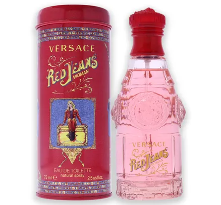 Jeans Rojo por Versace para Mujeres - 2.5 oz Eau de Toilette