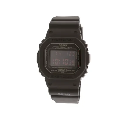 Reloj Casio G-Shock DW5600MS-1 Negro Resina Cuarzo Deportivo para Hombre