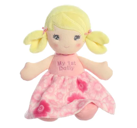 ebbaTM Elegant Dolls 30cm First Doll Blonde Blonde Baby Stuffed Doll