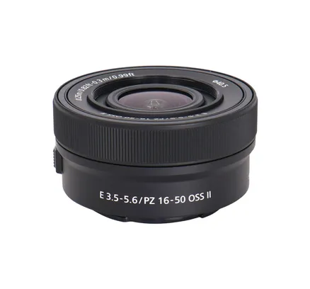 Sony E PZ 16-50mm f/3.5-5.6 OSS II Lente (Sony E, Negro)
