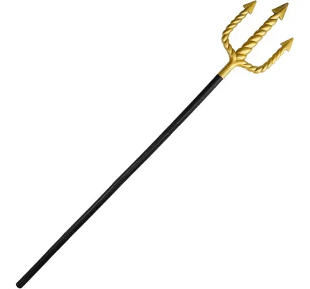Disfraz Tridente Skeleteen - Oro - 4.5 pies