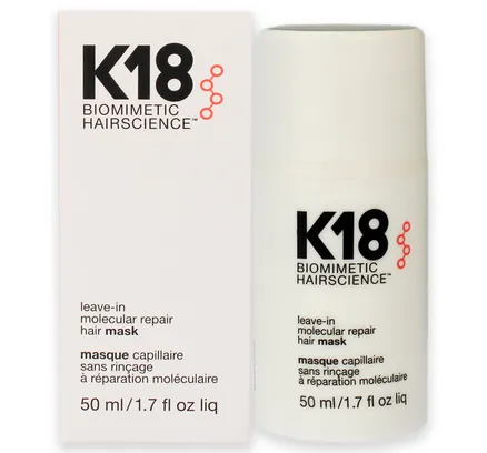Máscara de Reparación Molecular Leave-In para Cabello por K18 Hair para Unisex - 1.7 oz Masque