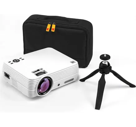 Proyector de Hogar Kodak Flik X4 1080p, Proyector LED Portátil y Teatro en Casa hasta 150”