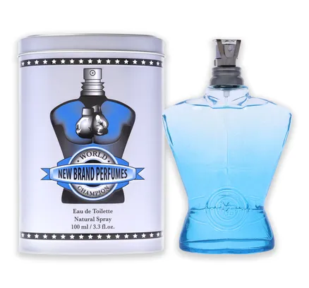 Campeón Mundial Azul por New Brand para Hombres - 3.3 oz EDT Spray