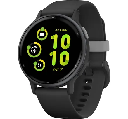 Smartwatch Garmin - vívoactive 5 GPS Smartwatch 42 mm Polímero reforzado con fibra - Aluminio Gris y Negro