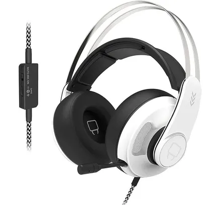 Auriculares de Juegos Sabre Multi-Formato Estéreo Venom - Blanco-VS2876