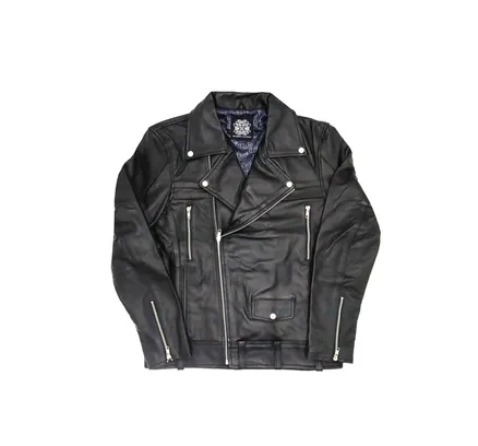 Chaqueta Clásica de Motociclista para Hombre
