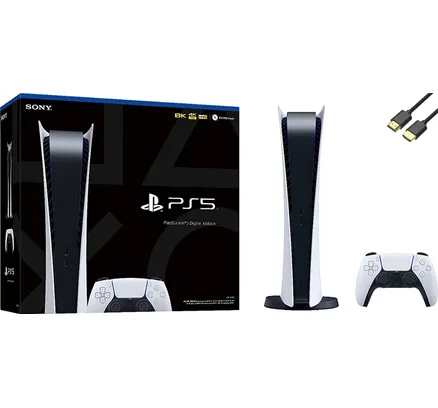 Playstation 5 Edición Digital PS5 Consola de Juegos (Sin Disco) (Reacondicionado)