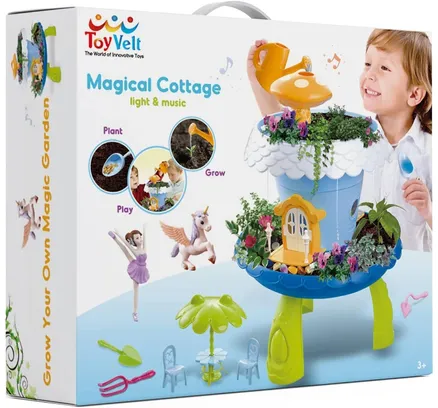 Kit de Jardín de Hadas ToyVelt para Edades de 4 a 8 Años