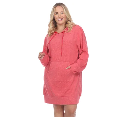 Suéter vestido sudadera de talla grande