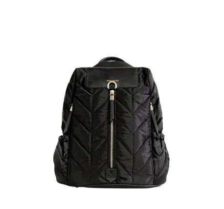Mochila Runaway Royalty Belle & Bloom para mujer en negro